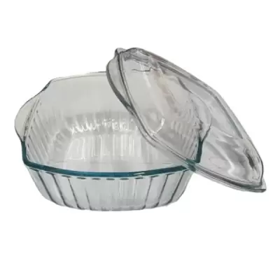 Vas termorezistent cu capac 1.17l borcam 59039